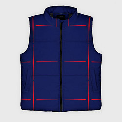 Мужской жилет Color blue red stripes