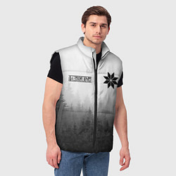 Мужской жилет Лес - это мой храм, цвет: 3D-черный — фото 2