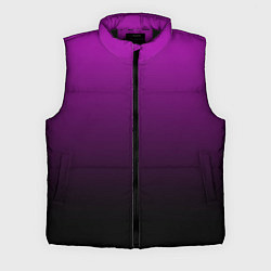 Мужской жилет Purple gradient, цвет: 3D-черный