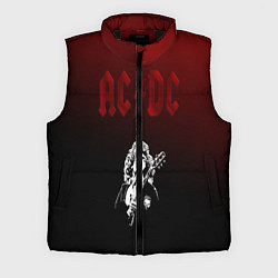 Мужской жилет AcDc - gradient, цвет: 3D-черный