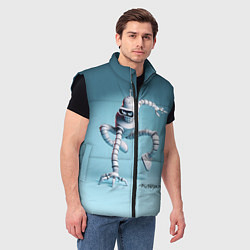 Мужской жилет Spider Bender - meme, цвет: 3D-черный — фото 2