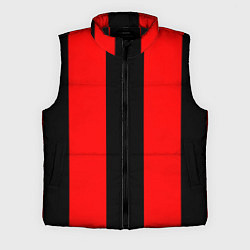 Мужской жилет Color red and black, цвет: 3D-черный