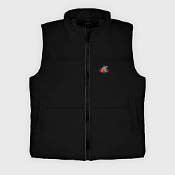 Мужской жилет Ёлочные чудеса, цвет: 3D-черный