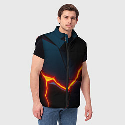 Мужской жилет Plate split, цвет: 3D-черный — фото 2