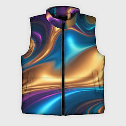 Мужской жилет Сплавы разноцветные, цвет: 3D-черный
