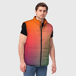 Мужской жилет Color multicolored, цвет: 3D-черный — фото 2
