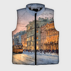 Мужской жилет Зимний Санкт-Петербург