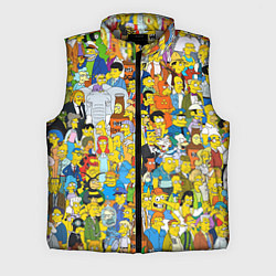 Мужской жилет Simpsons Stories, цвет: 3D-светло-серый