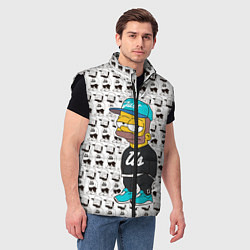 Мужской жилет Bart Just Us, цвет: 3D-черный — фото 2