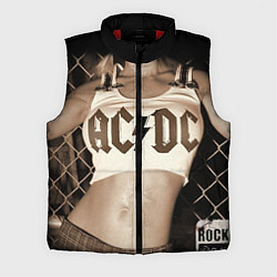 Мужской жилет AC/DC Girl, цвет: 3D-красный