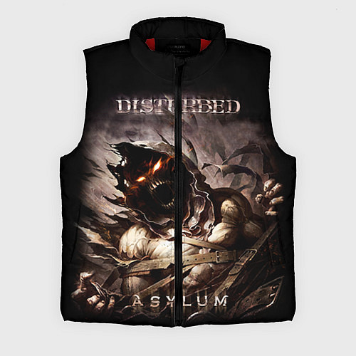 Мужской жилет Disturbed / 3D-Красный – фото 1