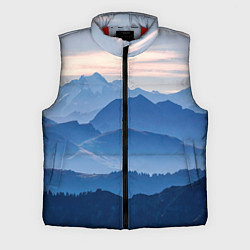 Мужской жилет Горы, цвет: 3D-красный