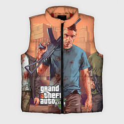 Мужской жилет GTA 5: Gangsta, цвет: 3D-красный