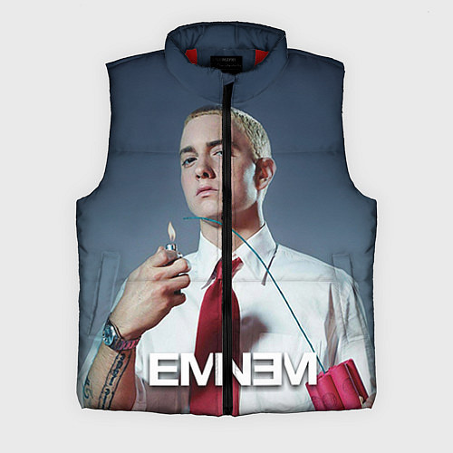 Мужской жилет Eminem Fire / 3D-Красный – фото 1