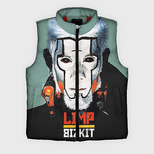 Мужской жилет Limp Bizkit: Faith Face / 3D-Красный – фото 1