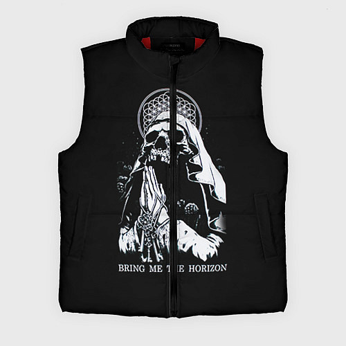 Мужской жилет BMTH: Skull Pray / 3D-Красный – фото 1