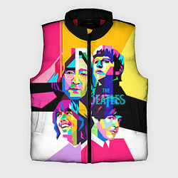 Мужской жилет The Beatles: Poly-art, цвет: 3D-красный