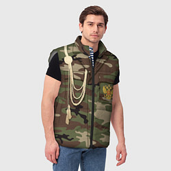 Мужской жилет Униформа дембеля, цвет: 3D-светло-серый — фото 2