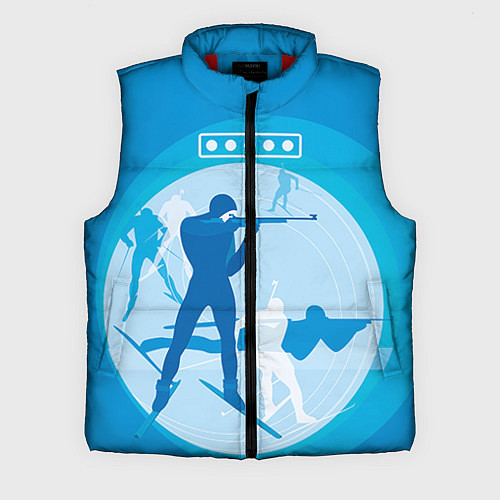 Мужской жилет Биатлон / 3D-Красный – фото 1