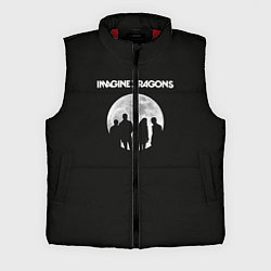 Мужской жилет Imagine Dragons: Moon, цвет: 3D-красный