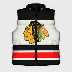 Мужской жилет Chicago Blackhawks, цвет: 3D-светло-серый