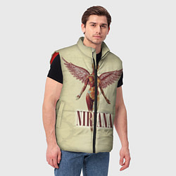 Мужской жилет Nirvana Angel, цвет: 3D-красный — фото 2