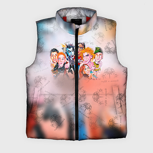 Мужской жилет Король и Шут / 3D-Красный – фото 1