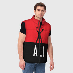 Мужской жилет Ali Boxing, цвет: 3D-черный — фото 2