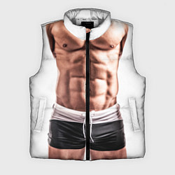 Мужской жилет Супер торс, цвет: 3D-светло-серый