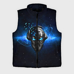 Мужской жилет Pirate Station: Blue Space, цвет: 3D-черный