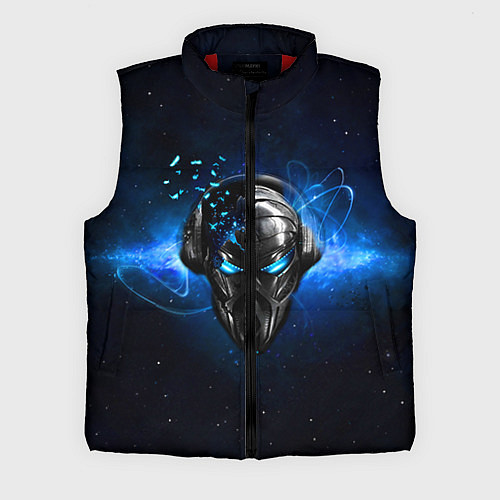 Мужской жилет Pirate Station: Blue Space / 3D-Красный – фото 1