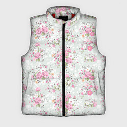 Мужской жилет Flower pattern