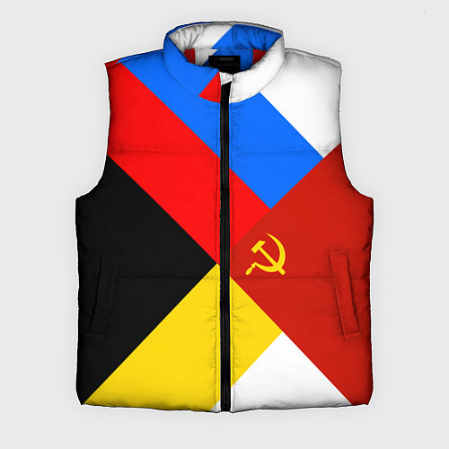Мужской жилет Вечная Россия / 3D-Красный – фото 1