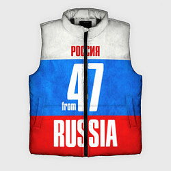 Мужской жилет Russia: from 47, цвет: 3D-черный