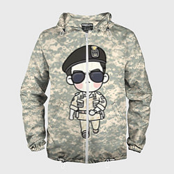 Мужская ветровка Song Joong Ki: Camo