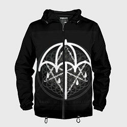 Ветровка с капюшоном мужская BMTH: Rain Symbol, цвет: 3D-черный