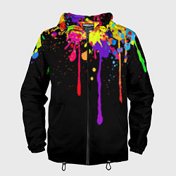 Мужская ветровка Краски