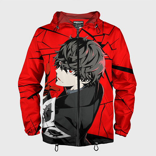 Мужская ветровка Persona 5 / 3D-Черный – фото 1
