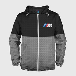 Ветровка с капюшоном мужская BMW 2018 M Sport, цвет: 3D-белый