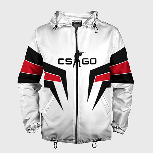 Мужская ветровка CS:GO Sport Form / 3D-Черный – фото 1