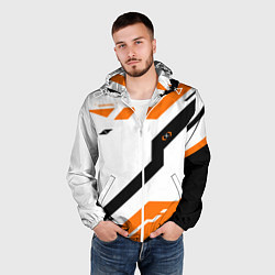 Ветровка с капюшоном мужская CS:GO Asiimov Light, цвет: 3D-белый — фото 2