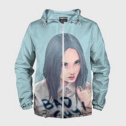 Мужская ветровка Billie Eilish: Bad Guy