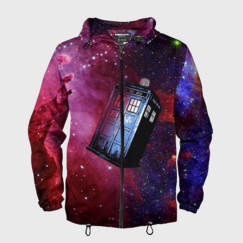 Мужская ветровка Doctor Who / 3D-Черный – фото 1