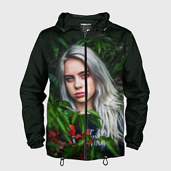 Ветровка с капюшоном мужская BILLIE EILISH, цвет: 3D-черный