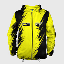 Ветровка с капюшоном мужская Counter Strike, цвет: 3D-черный