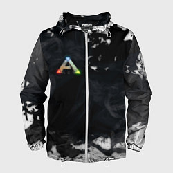 Ветровка с капюшоном мужская Ark Survival Evolved, цвет: 3D-белый