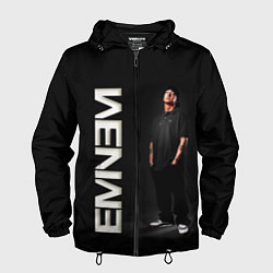 Ветровка с капюшоном мужская EMINEM, цвет: 3D-черный