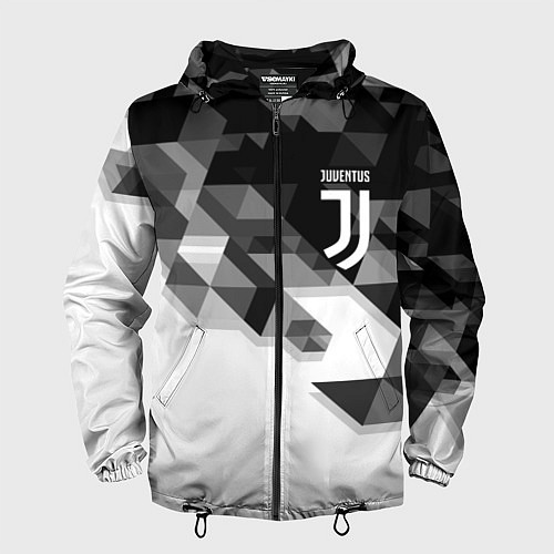 Мужская ветровка JUVENTUS / 3D-Черный – фото 1