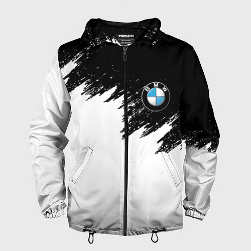 Мужская ветровка BMW / 3D-Черный – фото 1