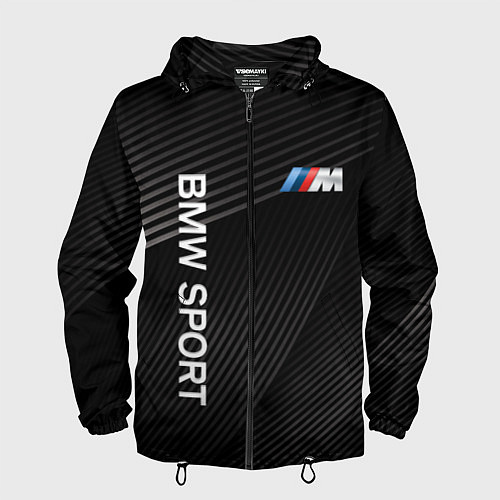 Мужская ветровка BMW / 3D-Черный – фото 1